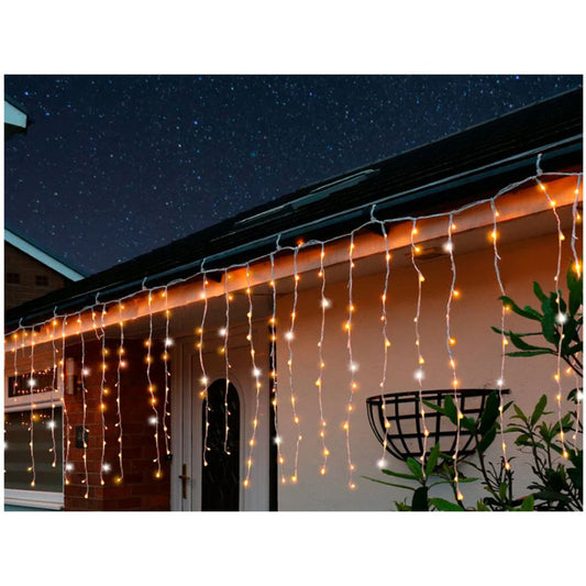 ✨ Luces de Navidad Cascada Sube y Baja 10 x 1 mts - Ilumina tu Hogar con Elegancia y Brillo Festivo 🎄🌟