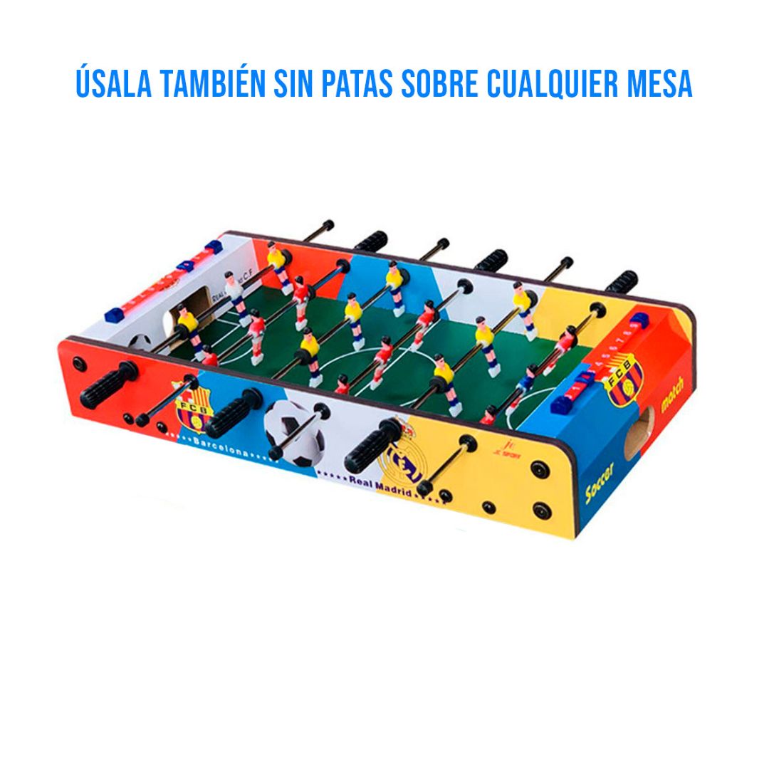 ⚽ Mini Futbolito con Patas Armable - Diversión Compacta para Toda la Familia 🌟🏆