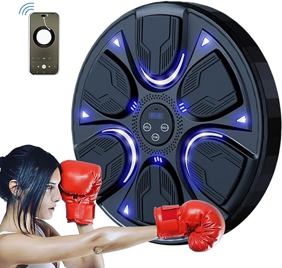 💥 Mejora Tu Juego de Boxeo con la Music Boxing Machine 🎶